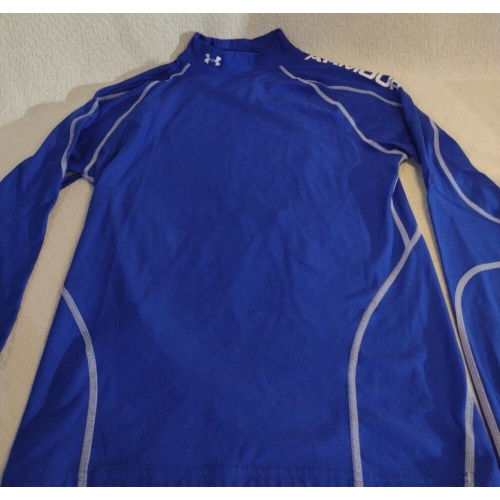 Under Armour Women's szL ColdGear Mock Neck Long-Sleeve Compression Shirt 290